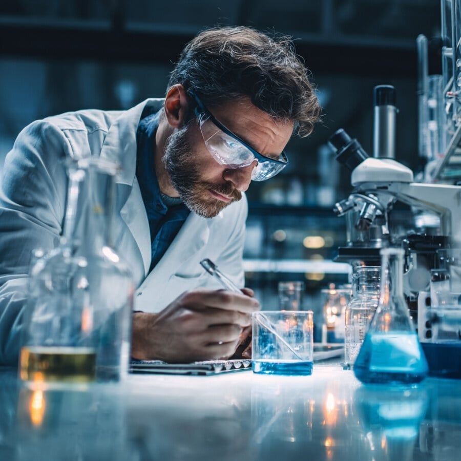 Laboratory quality testing minerals